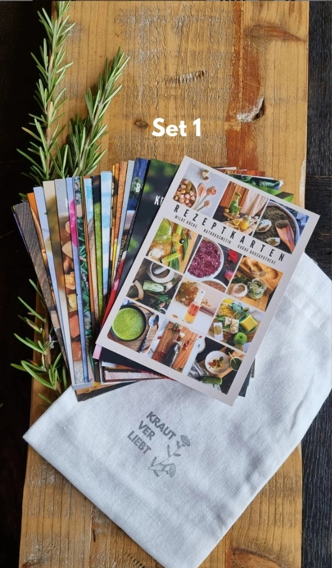Kräuter-Rezeptkarten