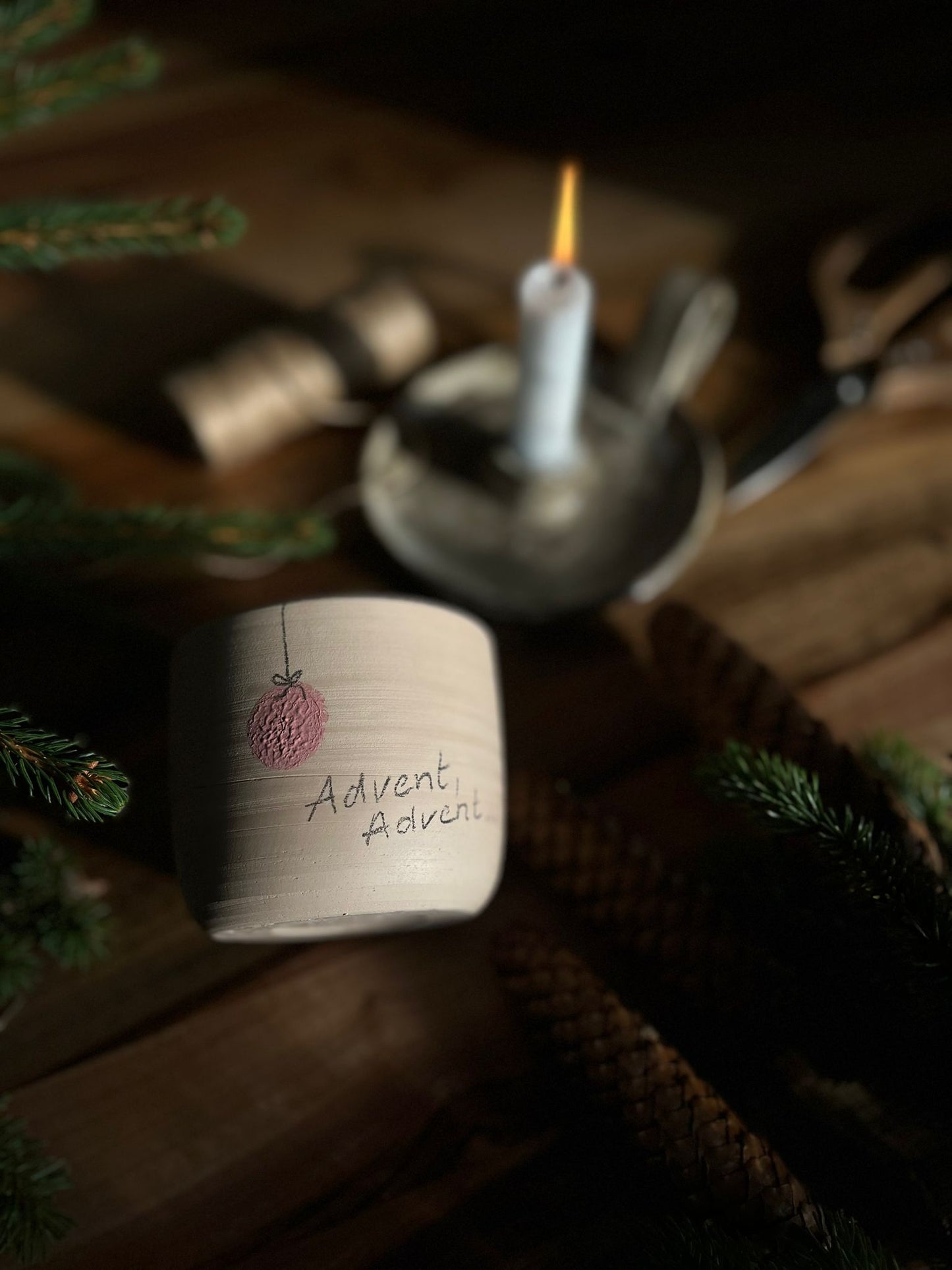 Advents-Workshop: Kranz & Keramik