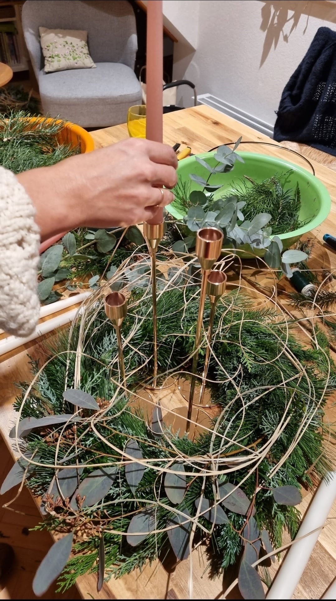 Adventskranz-Workshop + Wand - Loop 26. November 2025