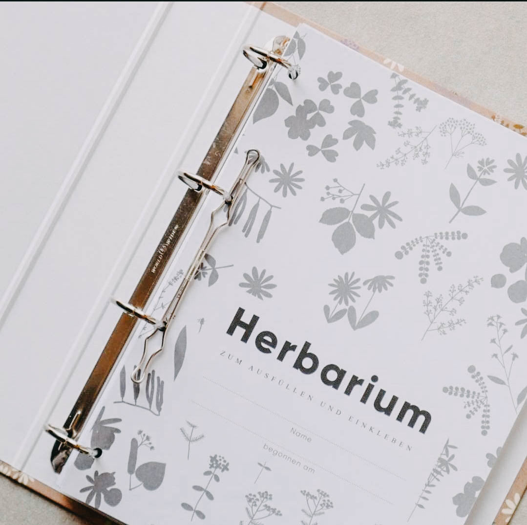 Herbarium - Zum Ausfüllen und Einkleben