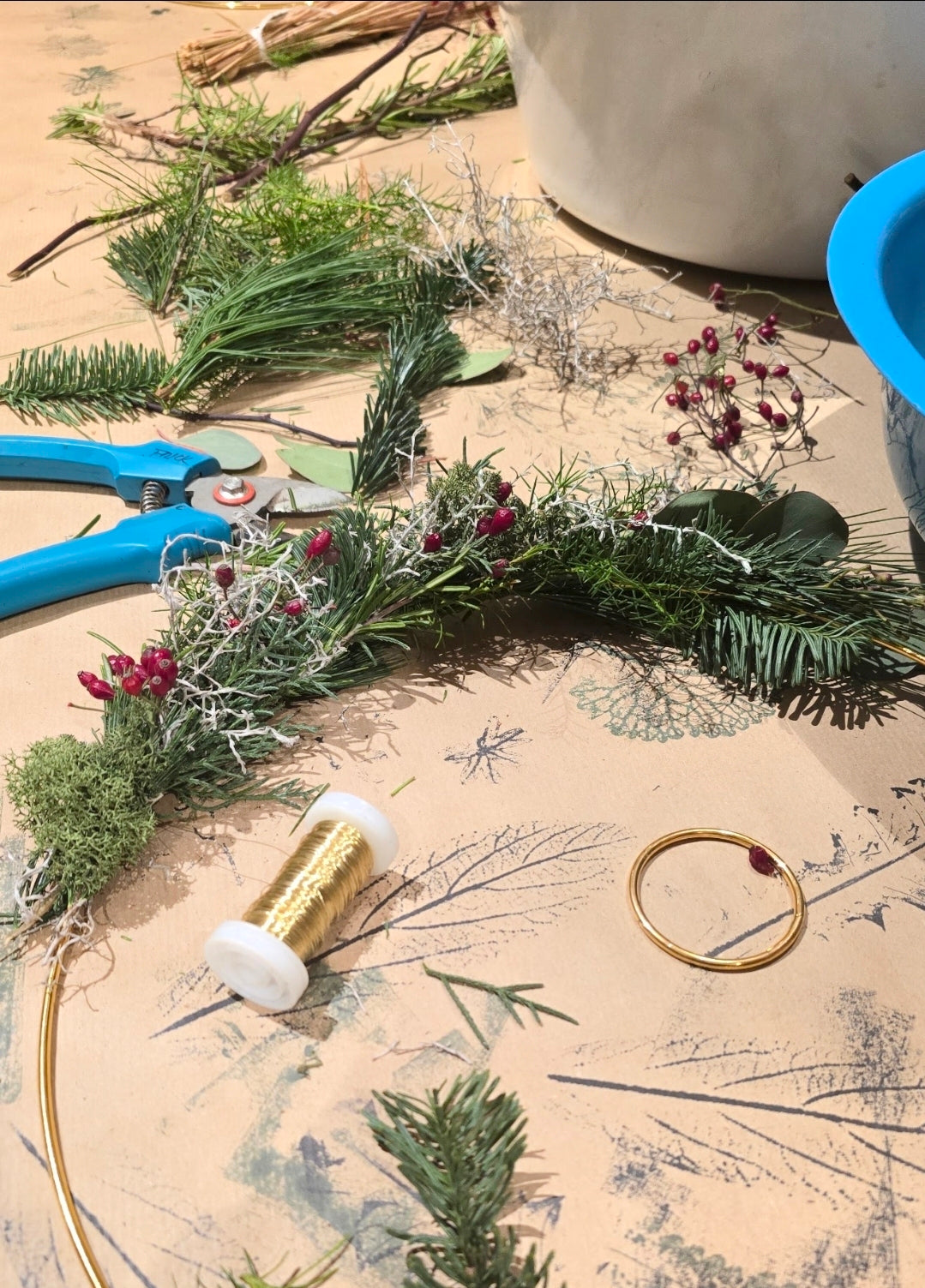 Advents-Workshop: Kranz & Druck Sa. 28. November 2026