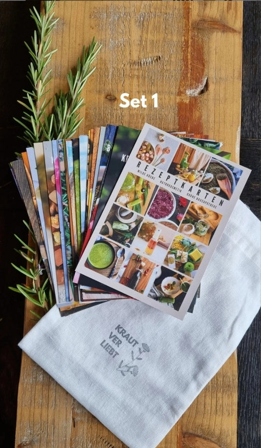 Kräuter-Rezeptkarten