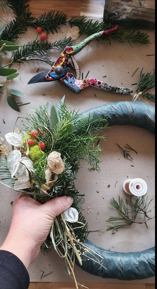 Advents-Workshop: Kranz & Keramik
