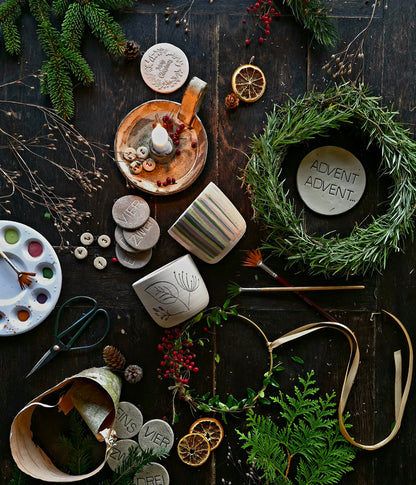 Advents-Workshop: Kranz & Keramik