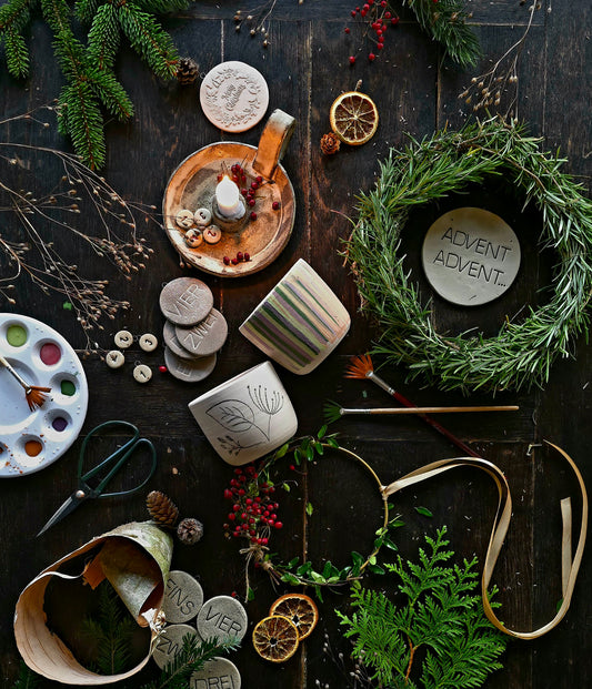 Advents-Workshop: Kranz & Keramik