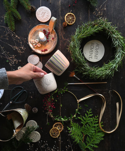 Advents-Workshop: Kranz & Keramik